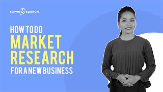 How to do Market Research for a New Business  SurveySparrow [upl. by Darrey]