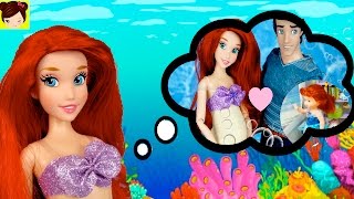 Historias de Sirenita Ariel con Muñecas Barbie  Embarazada y Cuidando a su Bebe Estrella [upl. by Ardnnaed847]