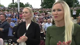 Sandra  Maria Magdalena ZDF Fernsehgarten 372016 [upl. by Arrat]