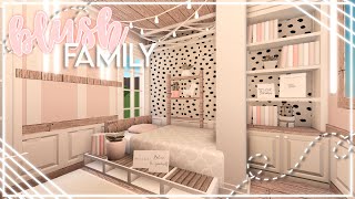 blush family home  bloxburg speedbuild  nixilia roblox [upl. by Aulea]