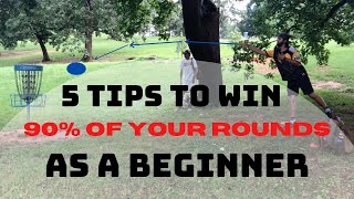 5 Tips to Win 90 of Your Cards as a Beginner in Disc Golf  Disc Golf Improvement Videos [upl. by Block965]