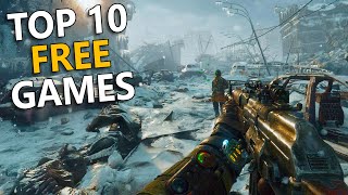 Top 10 Free PC Games 2021 Free to Play [upl. by Tteltrab]