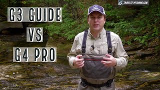 Simms G3 Guide vs G4 Pro Waders Review Shootout [upl. by Nilram]