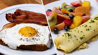 5 Healthy Breakfast Recipes To Keep You Fresh All Day • Tasty [upl. by Lyckman488]