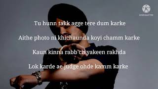 Sidhu Moose Wala  295 Lyrics [upl. by Adis571]