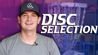 Beginners Guide to Disc Golf  Disc Selection [upl. by Lauritz915]