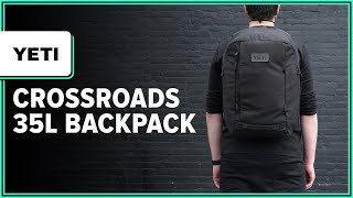 YETI Crossroads 35L Backpack Review 3 Weeks of Use [upl. by Millar]