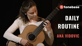 Ana Vidovics Daily Routine With The Classical Guitar [upl. by Nani]