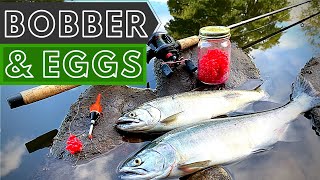 Bobber and Eggs for Salmon 101  BOBBER DOWNS  4K [upl. by Fulvia51]