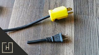 How To Fix A Broken Electrical Cord  Wire [upl. by Hteazile]