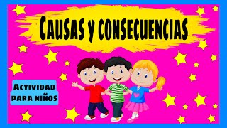 Causas y consecuencias ⭐️ Aprendeencasa Socioemocional [upl. by Atinrev634]