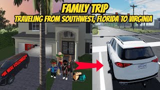 Southwest Florida Roblox l Family Trip to Virginia RP WE WERE FOLLOWED [upl. by Eimia]