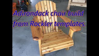 Adirondack chair build [upl. by Gabbie]