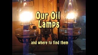 Where To Find Oil Lamps and How We Collected Our Off Grid Lighting [upl. by Aley]