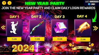 New Year Event Free Fire 2024🥳  Free Fire New Event  Ff New Event  Upcoming Events In Free Fire [upl. by Nitas850]