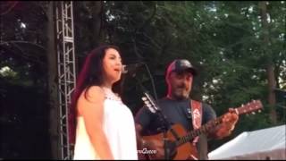 Zoe Jane and Aaron Lewis Travelin Soldier [upl. by Aiden]