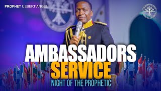 Ambassadors Service  Prophet Uebert Angel [upl. by Arreip377]