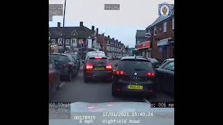 Dangerous driver pursuit brought to dramatic end by West Midlands Police [upl. by Neelear]