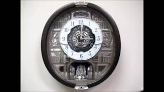 Seiko Melodies in Motion Clock QXM366SRH [upl. by Llerdna]