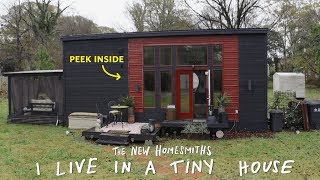 I Live In A Tiny House  The New Homesmiths  Apartment Therapy [upl. by Nnyleak]