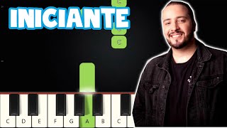 Ousado Amor  Isaias Saad  Piano e Teclado Iniciante  Nível Fácil [upl. by Ocko76]