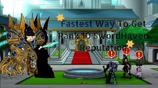 AQWFastest Way To Get Rank 10 SwordHaven D [upl. by Sherman497]