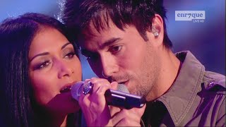 Enrique Iglesias Nicole Scherzinger  Heartbeat LIVE HD [upl. by Rohclem]