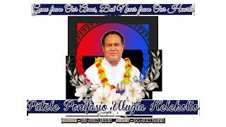 Patele Ponifasio Ulugia Kelekolio [upl. by Wirth286]