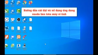 Huong dan dang nhap vnedu lms tren laptop [upl. by Ahsenor]