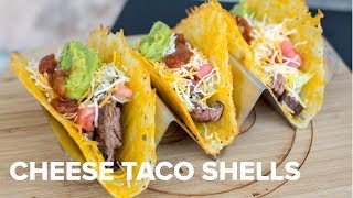 How To Keto Taco Shells Recipe [upl. by Jovi]