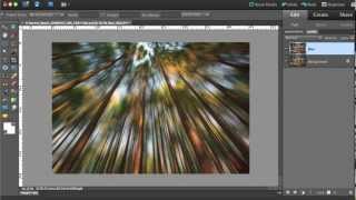 Creating a Zoom Blur Effect in Photoshop [upl. by Trixy]