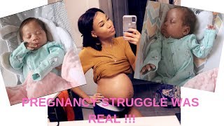 THE PREGNANCY STRUGGLE WITH TWINS WAS REAL [upl. by Eignav]