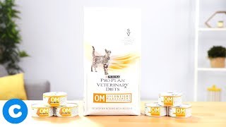 Purina Pro Plan Veterinary Diets Feline OM  Chewy [upl. by Oberheim179]