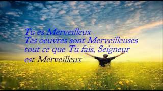 Tu es Merveilleux Gospel House Music GHM [upl. by Emia597]