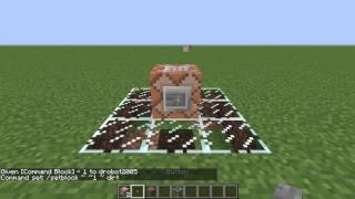 Minecraft How To place blocks using command blocks [upl. by Dnamra624]