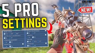 Settings You Need To Use In COD MOBILE [upl. by Jackie]