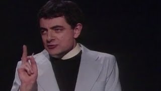 Rowan Atkinson Live  Wedding From Hell Part 1 The Priest [upl. by Atiuqam]