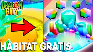 COMO CONSEGUIR HABITAT ARCOIRIS GRATIS EN DRAGON CITY [upl. by Alfy]