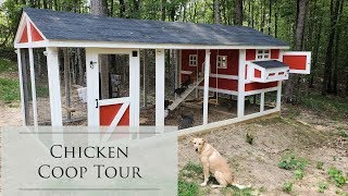 Predator Proof Chicken Coop Tour [upl. by O'Malley]