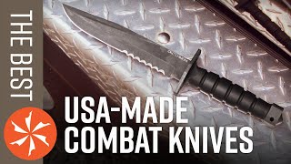 Best AmericanMade Combat Knives [upl. by Adlemi]