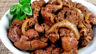 Best Chicken Liver Recipe Ever [upl. by Gyatt360]