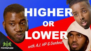 HARRY PINERO AND AJ MAKE DARKEST DISS TRACK  Higher or Lower EP2 [upl. by Novick706]