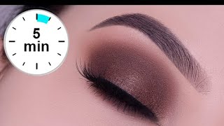 Chocolate Brown Smokey Eye Makeup Look  Tamara Renaye [upl. by Acimat582]