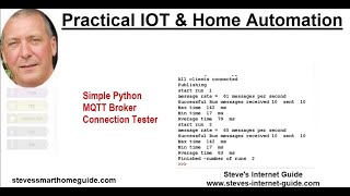 Simple Python MQTT Broker Connection Tester [upl. by Inaoj]