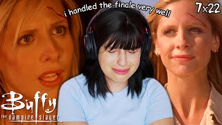 THE END  Buffy the Vampire Slayer Reaction  7x22  Chosen [upl. by Elayne]