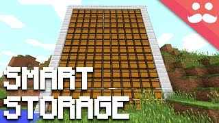 How to make SMART STORAGE in Minecraft [upl. by Onailil]