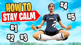 5 Psychological Tricks Pros Use To Stay Perfectly Calm in Fortnite [upl. by Gnehp]