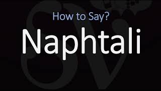 How to Pronounce Naphtali CORRECTLY [upl. by Norita]