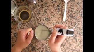 How To Latte Art With Instant Coffee [upl. by Enogitna]