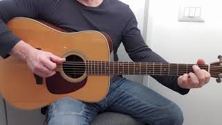 Harry Nilsson  Everybodys Talkin  Acoustic Guitar  Fingerstyle  Cover [upl. by Susette]